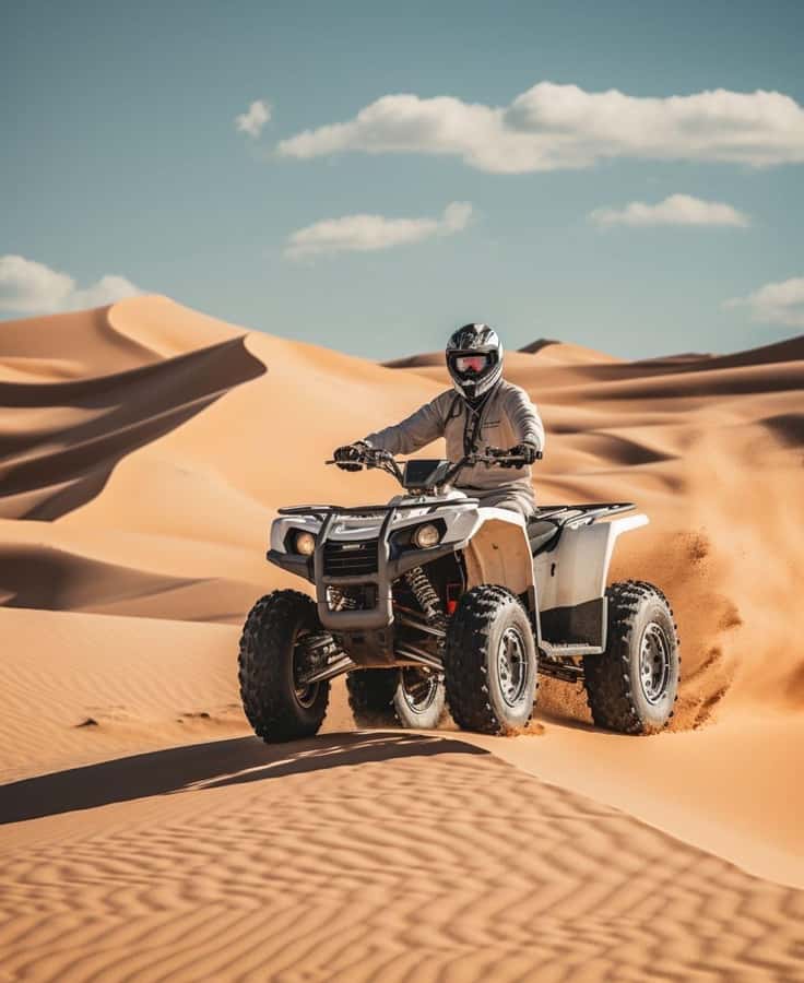 Doha: Desert All Activities ATV Quad Bike, Dune Bashing - Dune bashing with a professional driver