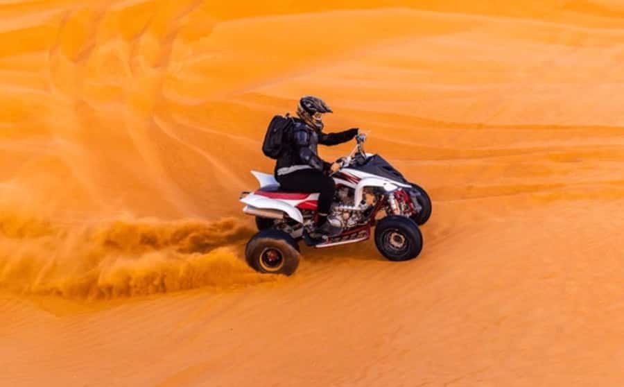 Doha: Desert All Activities ATV Quad Bike, Dune Bashing - Adding the 30-minute quad bike ride