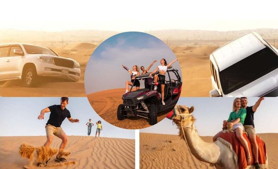 Doha: Desert Safari, Camel Ride, Dune Bashing & Inland Sea - From Doha to Qatar’s golden dunes