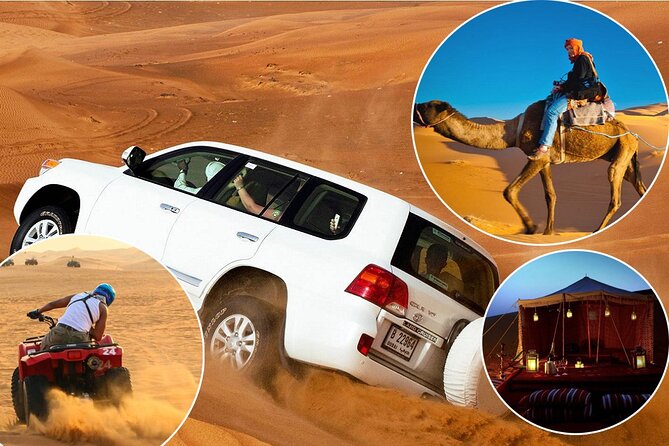 Doha: Desert Safari | Camel ride | Sand-boarding | Quad Biking - Mesaieed: camels, tea, and preparing the 4x4