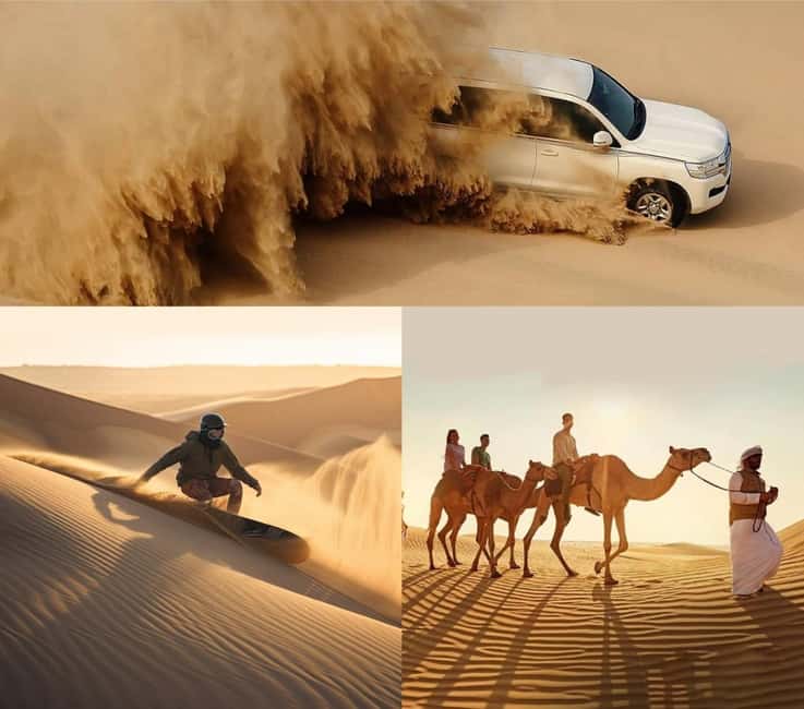 Doha: Desert Safari, Dune Bashing, Sandboarding, Camel Ride - Why this desert trip works so well from Doha