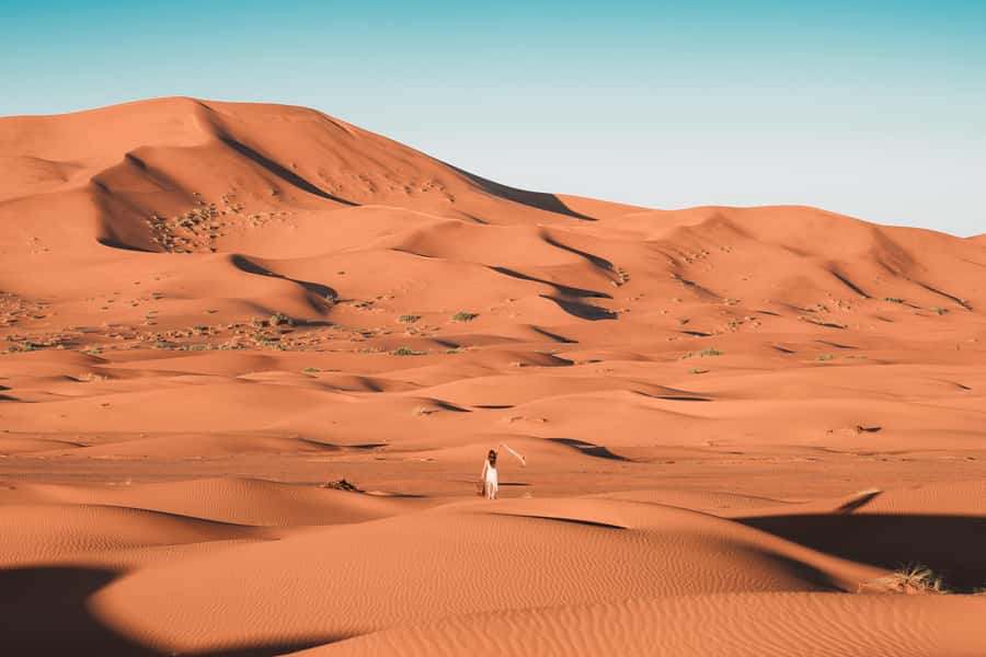 Doha: Desert Safari, Sandboarding, Dune Bashing & Inland Sea - Sandboarding is easy to try