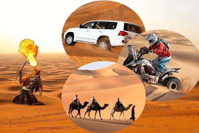 Doha: Desert Safari With Quad bike ,Camel Ride And Sand Boarding - Key points to know before booking