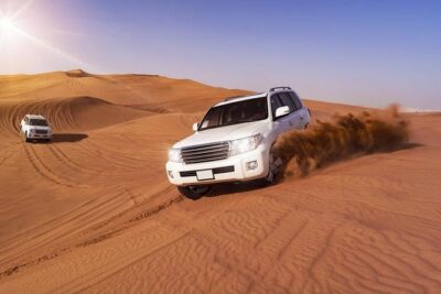 Doha: Desert Safari With Quad bike ,Camel Ride And Sand Boarding