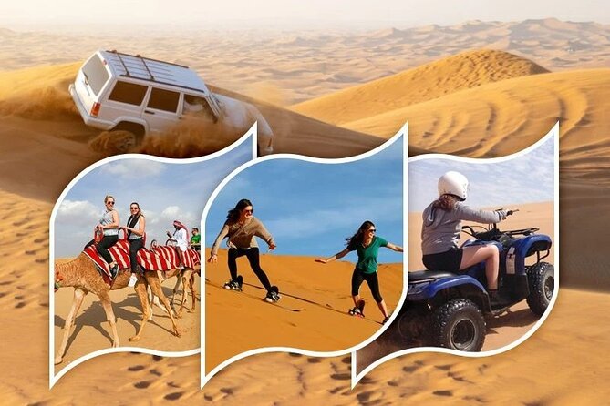 Doha :Half Day Desert Safari | Camel Riding | ATV | Sand Surfing - Key points to know before you book