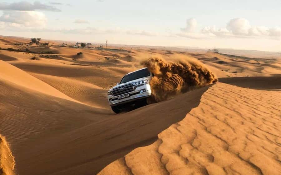 Doha: Half Day Desert Safari, Dune Bashing, Camel Ride - Leaving Doha for the dunes
