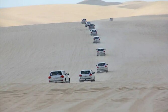 Doha Half Day Desert Safari Dune Bashing CamelRide & Sandboarding - A fast desert escape from Doha