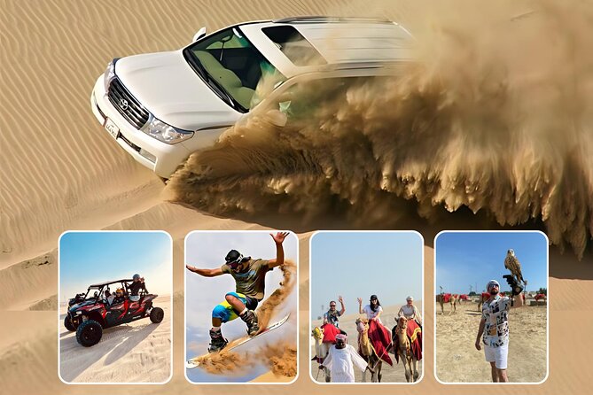 Doha: Luxury Desert Safari, Quad Bike & Sandboarding - A four-hour route from Doha to Qatar’s southern dunes