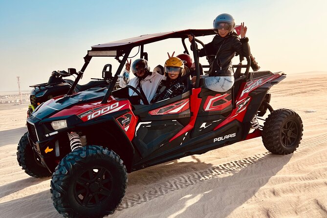 Doha: Luxury Desert Safari, Quad Bike & Sandboarding - Is this suitable for families and mixed groups?