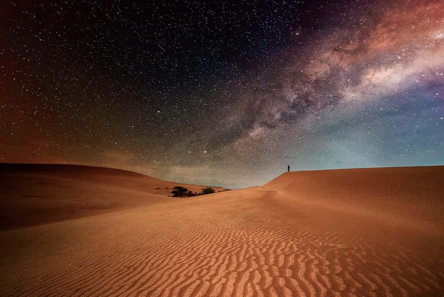 Doha: Nighttime Desert Safari with Dune Bashing & Camel Ride - Sealine Beach and the first desert stops