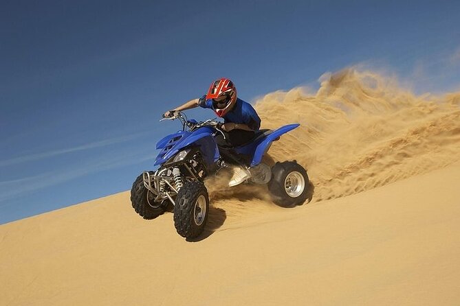 Doha Qatar ATV Quad Bike Buggy Desert Adventure and Camel Ride - From Doha to the open desert