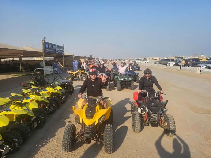Doha: Quad Bike, Desert Safari, Buggy ride & inland sea tour - A desert day built around the Inland Sea