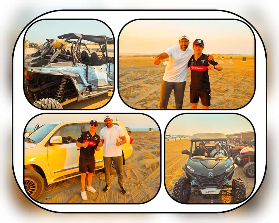 Doha: Quad Bike, Desert Safari, Buggy ride & inland sea tour - The 50-minute ride out from Doha