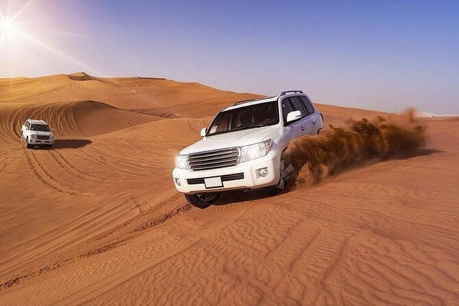 Doha: Quad Bike, Dune Bashing, Camel Ride & Inland Sea Tour - The Toyota 4WD dune run