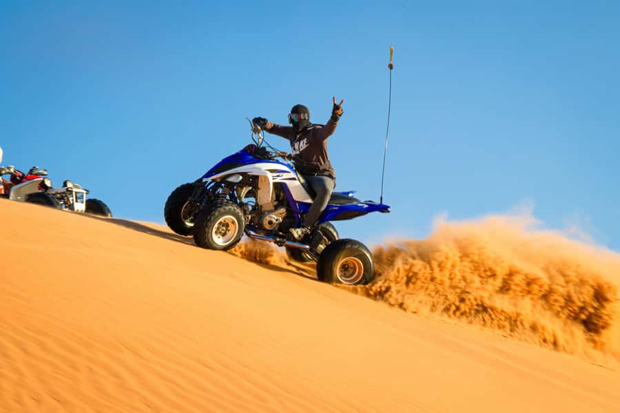 Doha: Quad Bike, Dune Bashing, Camel Ride & Inland Sea Tour - The Inland Sea near the Saudi border