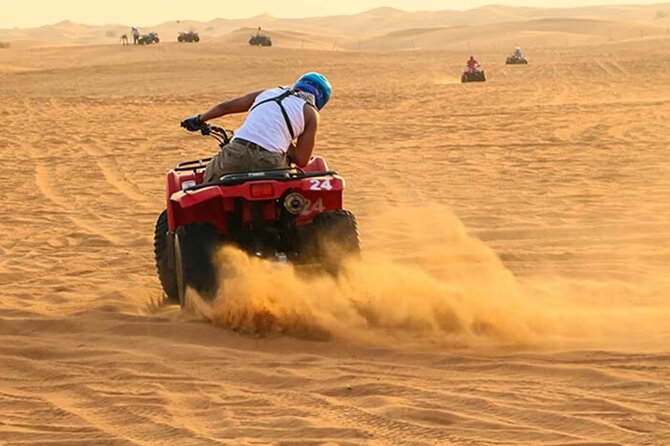 Doha Safari Adventures, Dune Bashing, Sand Buggy, Camel Ride Tour - Camels, quad bikes, and the extra-cost choices