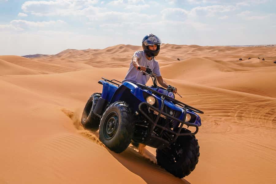 Doha: Safari, ATV, Camels, Sandboarding and Inland Sea Tour - Optional ATVs, buggies and add-on costs