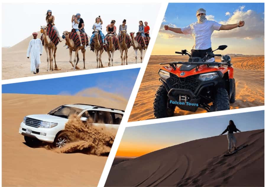 Doha Safari: ATV Ride, Dune Bashing, & Sandboarding Fun - Dune Bashing for About 90 Minutes
