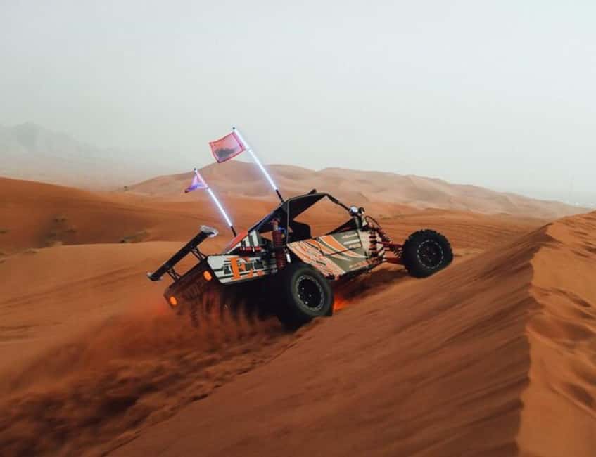 Doha: Self-Ride Desert Dune Buggy Experience with Guide - One hour of dunes, turns, and off-road driving
