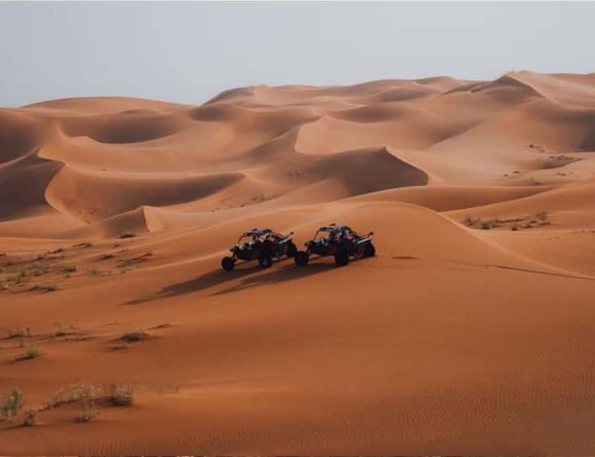 Doha: Self-Ride Desert Dune Buggy Experience with Guide - What the $126 price really covers