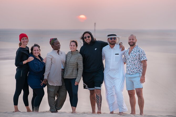 Doha Sharing Desert Safari with Dune Bashing and Sand Boarding - Leaving Doha for the southern desert