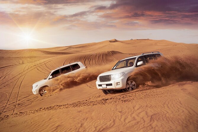 Doha Sharing Desert Safari with Dune Bashing and Sand Boarding - Sandboarding, photos, and what to confirm