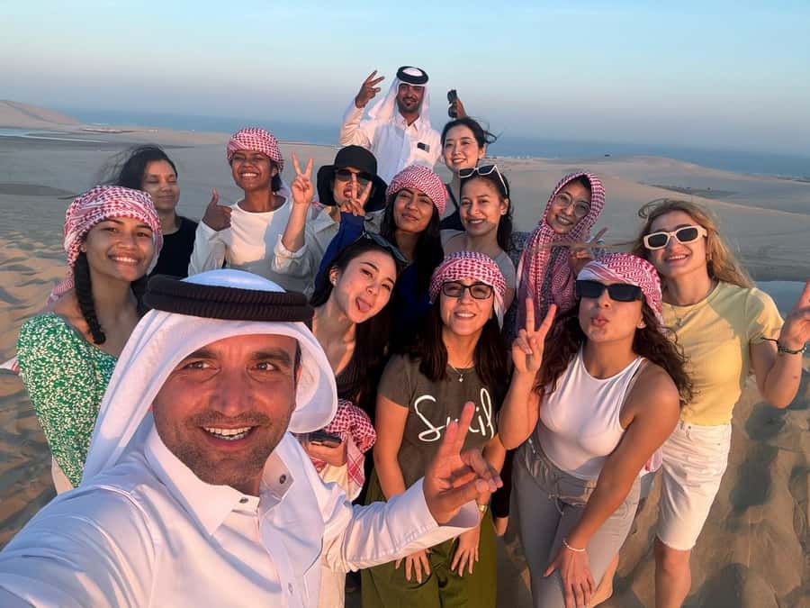 Doha: Sunset Safari, Dune Bashing, Sandboarding & Camel Ride - Key points to know before you book