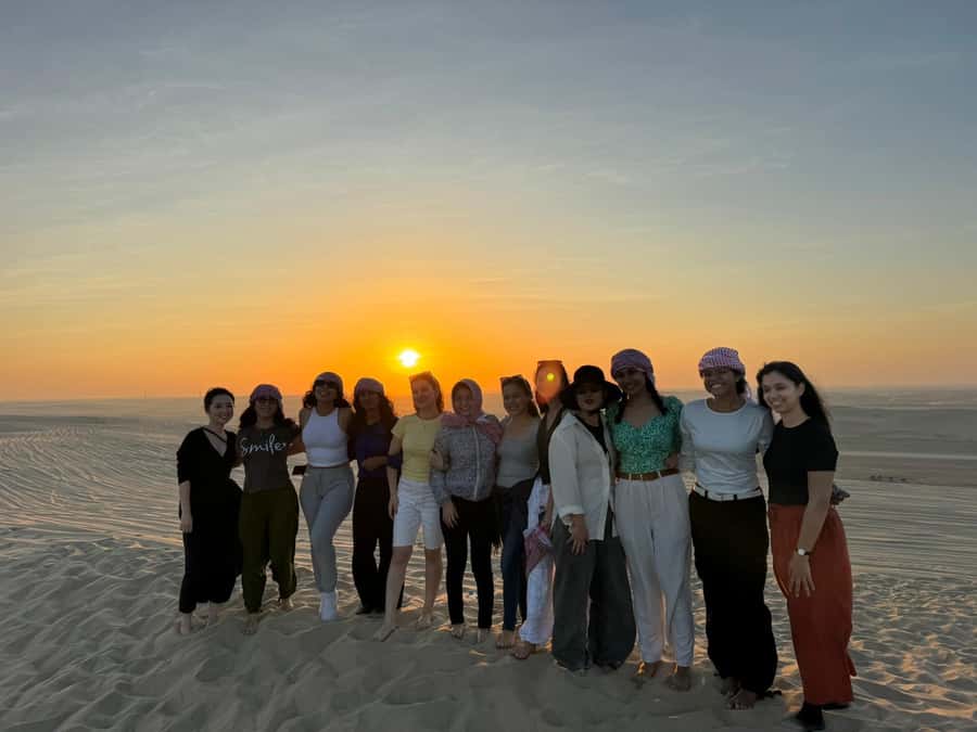 Doha: Sunset Safari, Dune Bashing, Sandboarding & Camel Ride - Inland Sea and the final sunset