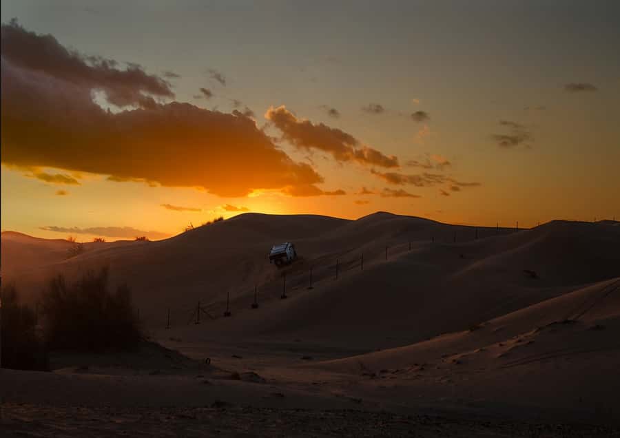 Doha: Sunset Safari, Dune Bashing, Sandboarding & Camel Ride - The ride back and drop-off details