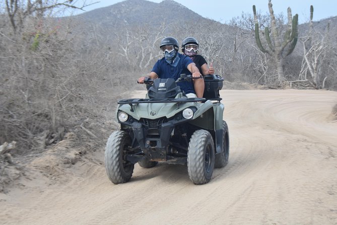 Double ATV Migriño Beach & Desert - Safety gear, lockers, and the first few minutes