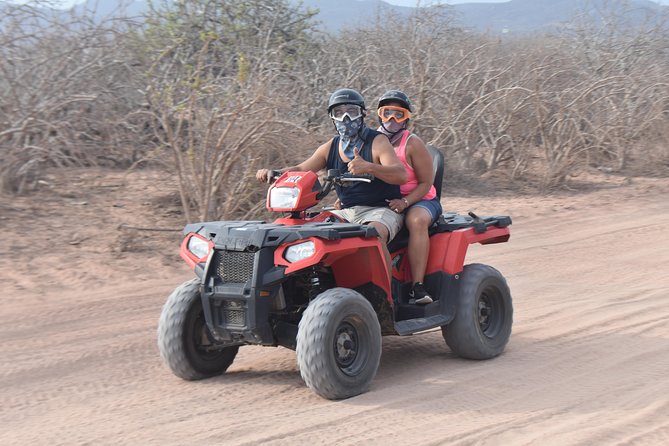 Double ATV Migriño Beach & Desert - Cactus country, mountains, and Pacific views