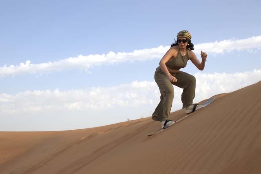Dubai: 3000cc V6 Dune Buggy & Sandboarding -Private Tour - Timing, clothing, and small practical details
