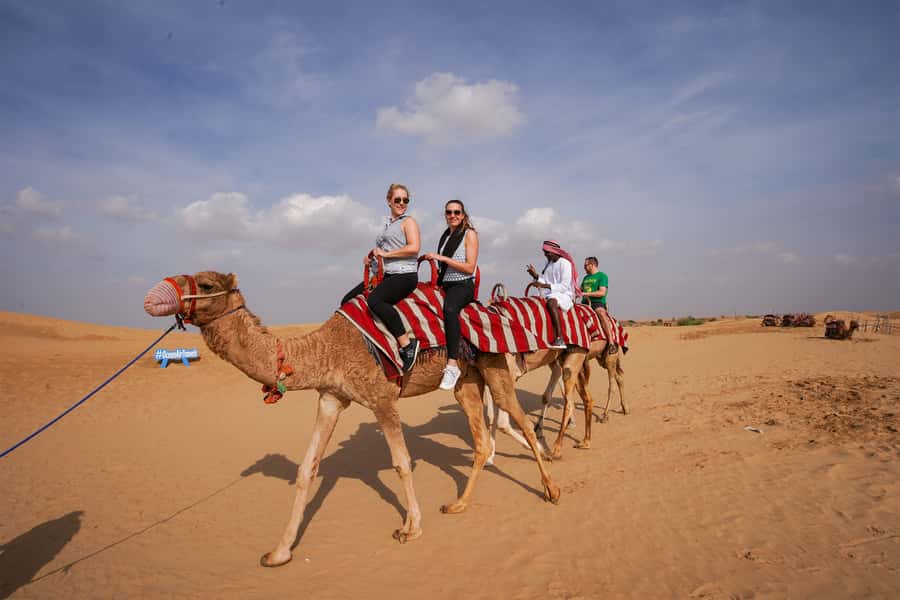 Dubai: Adventure Quad Bike Safari, Camel Ride & Refreshment - Key points at a glance