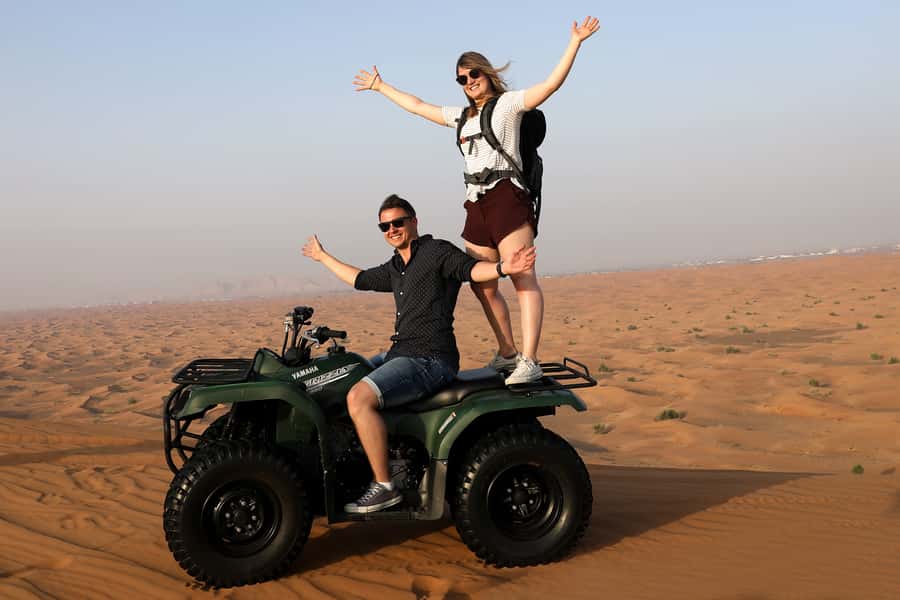 Dubai: Adventure Quad Bike Safari, Camel Ride & Refreshment - Who should book this desert outing?