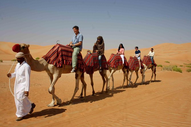 Dubai: Buggy Dune Bashing, Sand Boarding, Camel Ride & Show - Key points at a glance