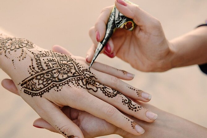 Dubai Desert Safari Adventure, 60mins ATV, Camel Ride, Shows, BBQ - The long ride toward Lahbab