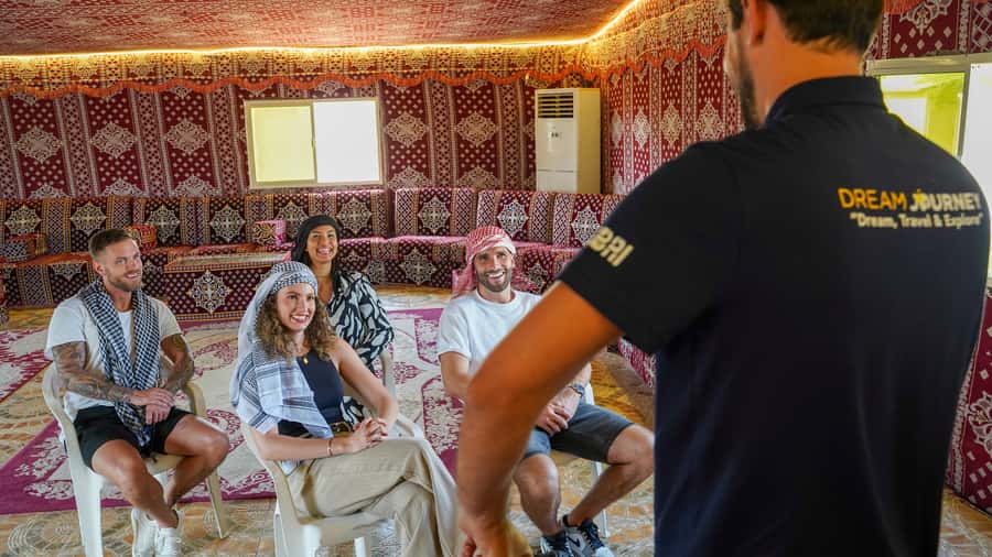 Dubai Desert Safari - Camel Ride, Sandboarding & 30 Min Quad - Shared or private 4x4