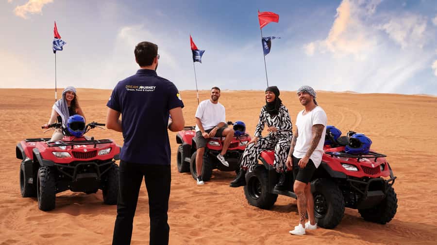 Dubai Desert Safari - Camel Ride, Sandboarding & 30 Min Quad - Practical advice before you go
