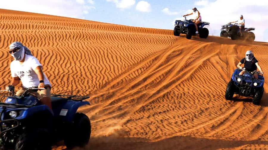 Dubai: Desert Safari, Camel Ride, Sandboarding, Quad Bike - The camp adds two hours of food and entertainment