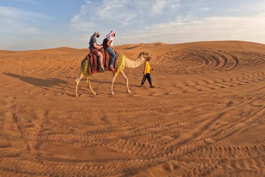 Dubai: Desert Safari, Camel Ride, Sandboarding, Quad Bike - Safety, clothing, and practical details