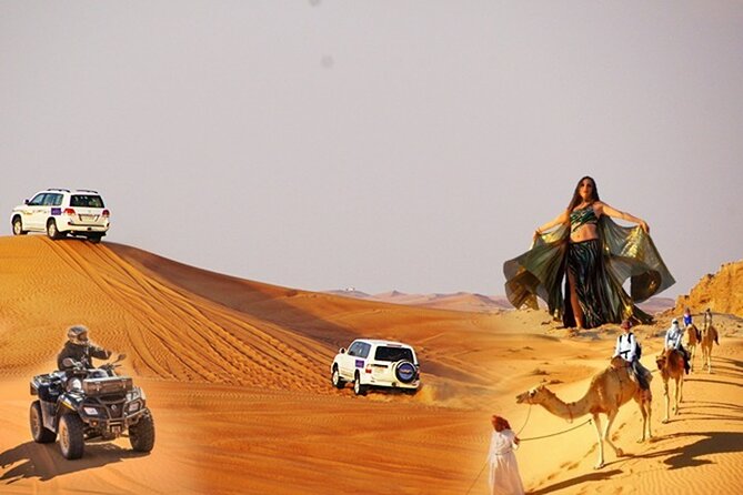 Dubai Desert Safari Dune Bashing, 60min ATV Quad, Camel Ride, BBQ - Practical details that make the evening easier