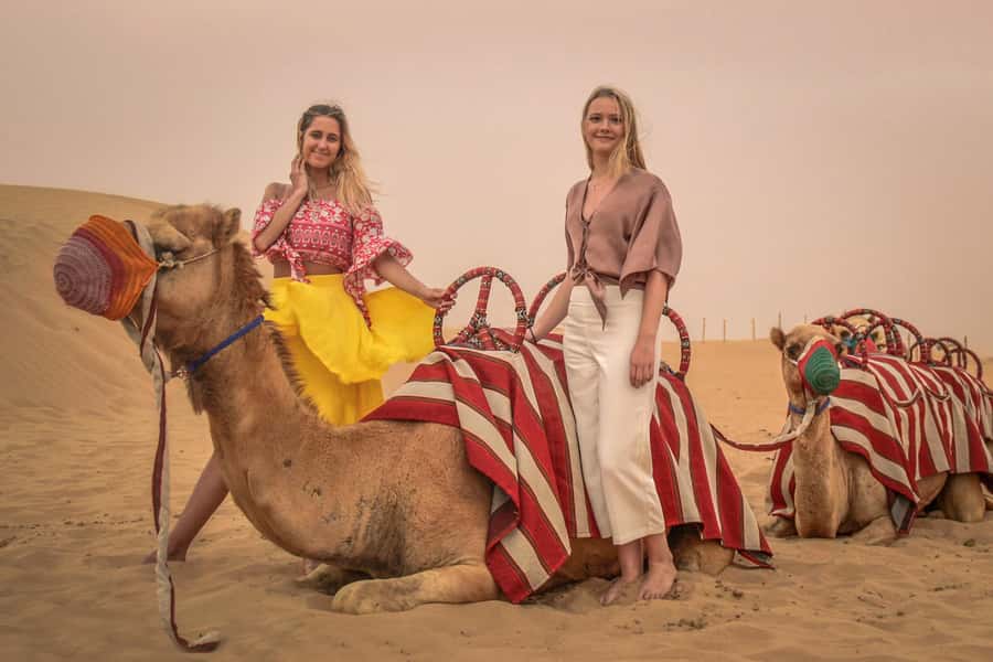 Dubai: Desert Safari, Quad Bike, Camel Ride & Al Khayma Camp - Red Dunes, four-wheel drive, and a proper taste of the desert