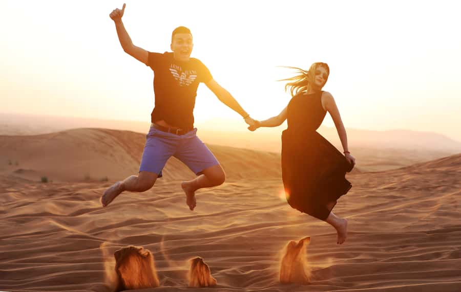Dubai: Desert Safari, Quad Bike, Sandboarding, Camels & BBQ - Who will enjoy this safari most