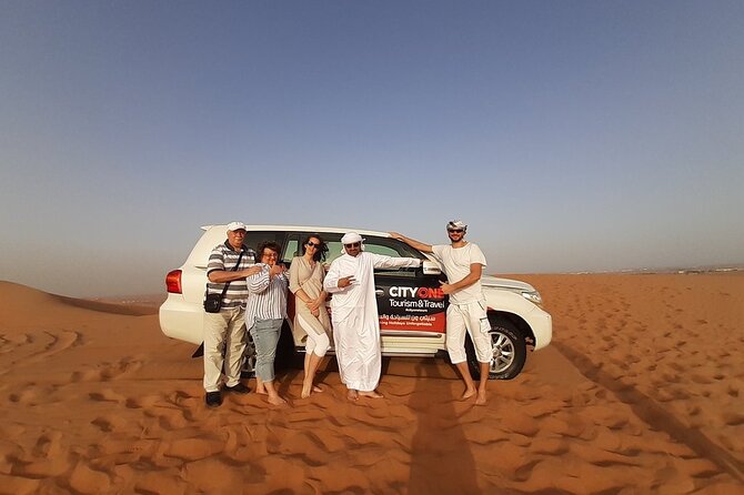 Dubai Desert Safari: Tanoura Show, Dune Bashing and BBQ Dinner - Tanoura and belly dancing after dark
