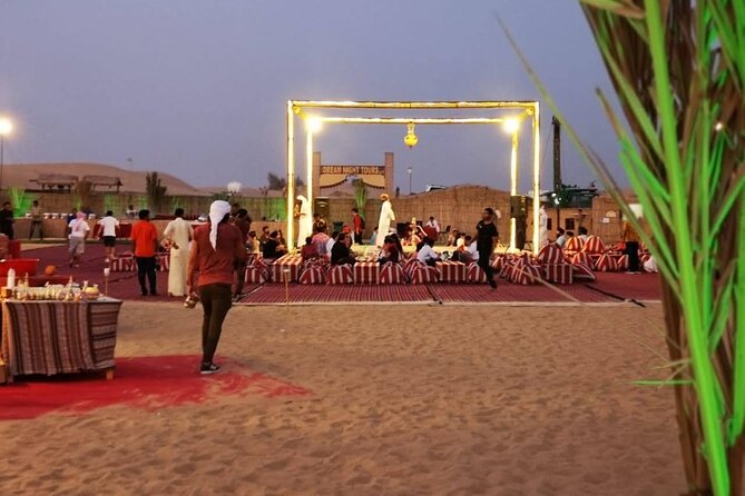 Dubai Desert Safari with Dune Bashing, Camel Ride, & BBQ Dinner - An hour of dune bashing in Lahbab