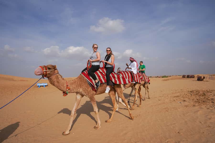 Dubai: Dune Buggy Desert Safari, Camel Ride & Sandboarding - Leaving Dubai for the Lehbab Desert