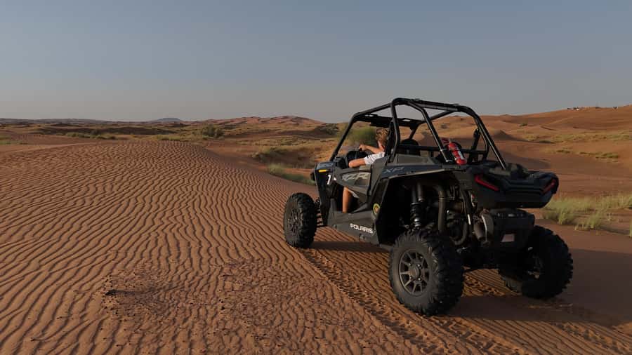 Dubai: Dune Buggy Safari and Camel Ride with Transportation - The camel ride with John