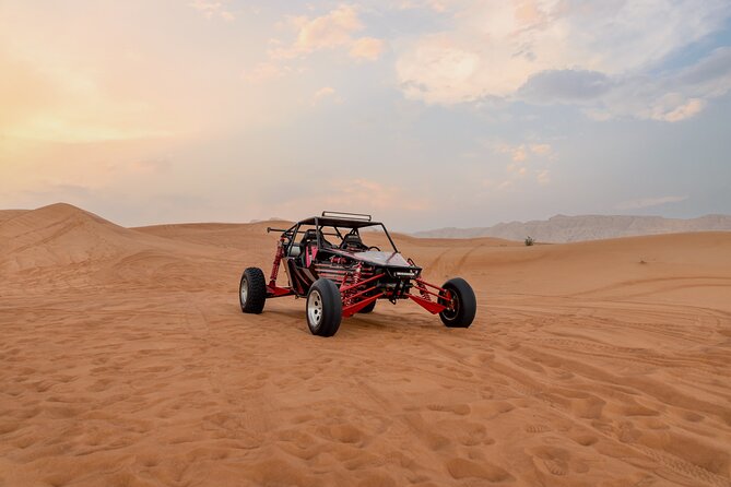 Dubai Dune Buggy Safari Tour in Red Dunes Options - The buggy ride: exciting, dusty, and more active than a quad bike