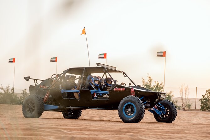 Dubai Dune Buggy Safari Tour in Red Dunes Options - Fossil Rock gives the trip its sense of place