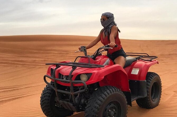 Dubai Dunes Safari With Quad Bike, Camel Ride, BBQ Dinner & Live Shows - Group size, atmosphere, and guide service